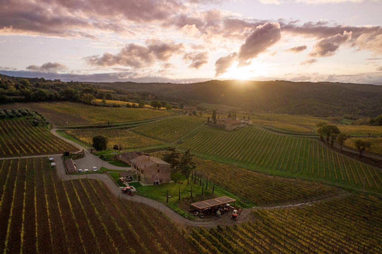 Wine Estate Rooms Paradiso Di Cacuci Монтальчино Экстерьер фото